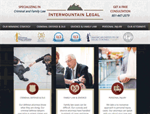 Tablet Screenshot of intermountainlegal.net